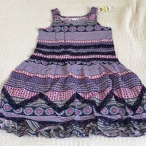 NWT Girls size M summer dress. Lightweight.